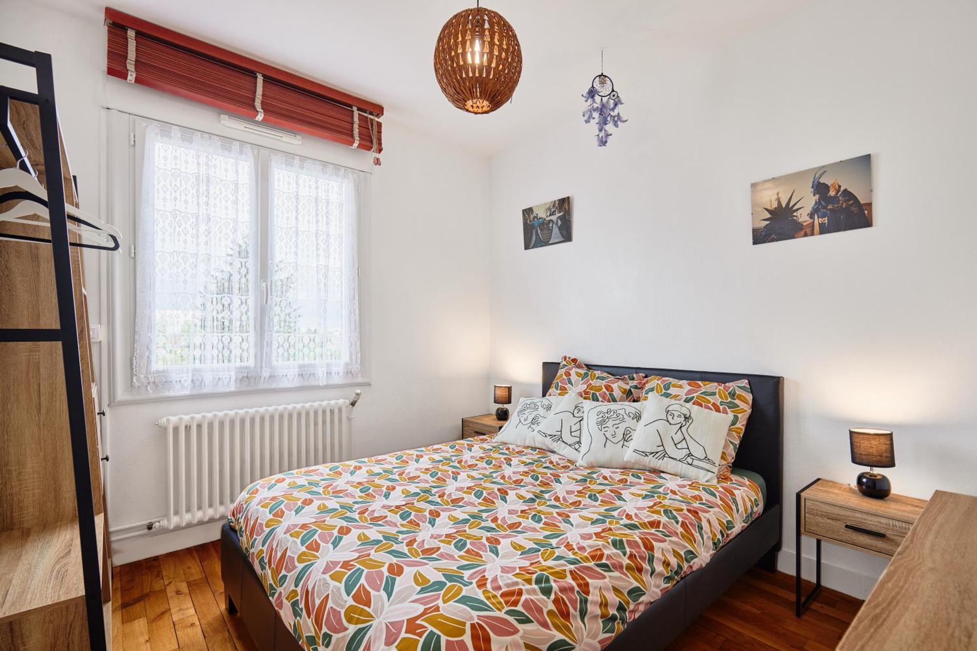 Les Hirondelles - 2 Chambres, 3 Lits, Climatisation Et Balcon Bourg-en-Bresse Exterior foto